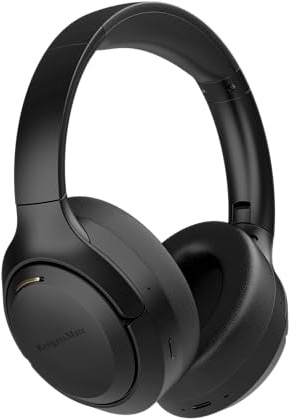 Krüger&Matz Auriculares inalámbricos sobre la Oreja con ANC F8A Micrófono Bluetooth 5.4 Incorporado Negro
