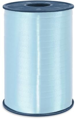 C.E. Pattberg AMERICA Gift curling Ribbon light blue, 546 yards of balloonribbon for Gift Wrapping, 0.2 inches width, Accessories for Decoration & Handicrafts, Decoration Ribbon for Presents