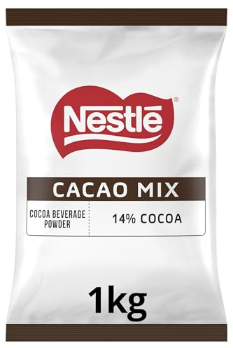 NESTLÉ Cacao Mix, kakaohaltiges Getränkepulver für Automaten, 1er Pack (1 x 1kg Beutel)