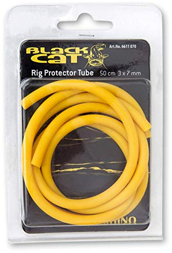 Black Cat Rig Protector Tube 2x50cm 4mm/8mm, gelb