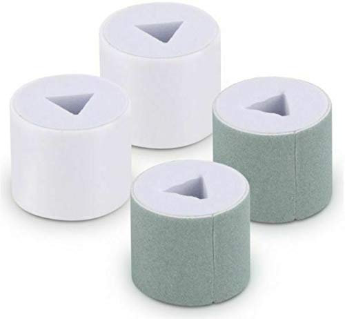 Lot de 4 rouleaux de rechange pour polisseuse à ongles électrique