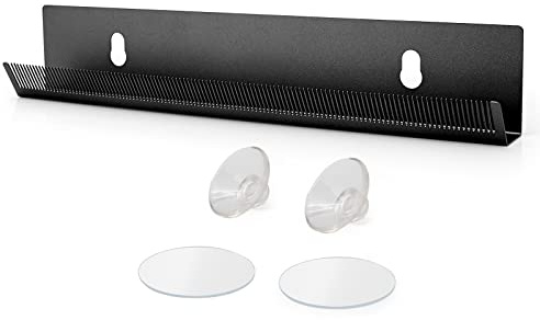 EHDIS Hair Extension Holder for Styling Hair Stands Stainless Steel Hair Extension Display Hair Hanger Tool for Washing, Coloring and Blow-Drying of Weft, Clip-In, Tape-In Extensions (Black)