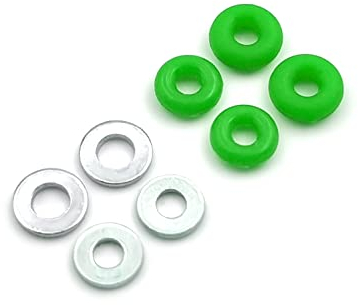 SPITBOARDS Fingerboard O-Ring Bushings Washer - Green