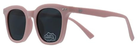 Surf Monkey Gafas de sol niño/niña POLARIZADAS | UV400 protección 100% rayos UVA y UVB Seguras | Libre de BPA | 3 – 12 años (Rosa)