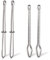 4 Stück Einfädler für Kordelzüge,Metall Einfädelhilfe für Kordelzug Durchziehnadel Einfaches schnelles Einfädeln von Kordelzügen DIY Kordel Einfädler Clip Nähwerkzeug für Jogginghosen,Kapuzenpullis