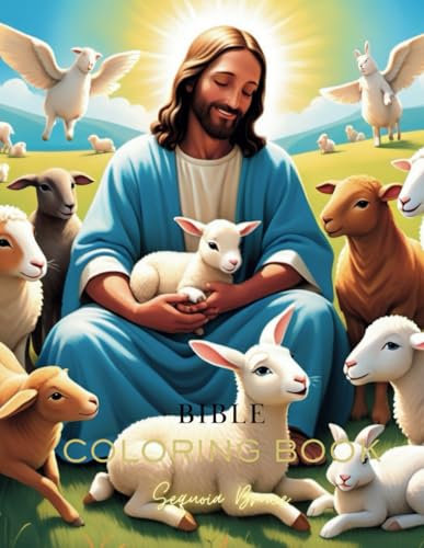 Bible-Inspired Coloring Book for Kids: Fun and Faithful Activities for Ages 3-9: Over 75 Images Of Fun Characters and Animals From the Bible.