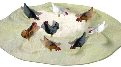 Viessmann 1528 H0 Poules, la Cour Déplace véhicule