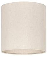 Uniqq Lampenschirm Velours / Stoff beige transparent Ø 25 cm - 25 cm hoch