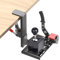 JUYEER Universal Schreibtisch Halterung Für Racing Sim Shifter Handbremse Kompatibel mit Thrustmaster TH8A Shifter/TSS Handbremse,ClubSport Shifter&Handbremse，desk mount for shifter and handbrake