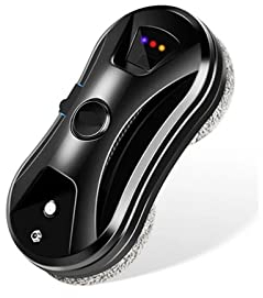 Robot per la pulizia delle finestre, Aspirapolvere Lavavetri Robot Lavavetri Elettrico Vetro Telecomando for La Casa for Finestre, Piastrelle, Bagni Detergente per specchietti per finestre interni