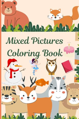 Mixed Pictures Coloring Book