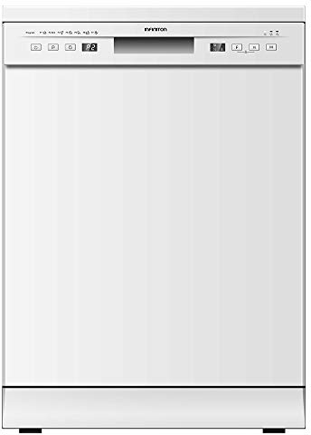 INFINITON ELECTRONIC Lave-Vaisselle Infinity Largeur 60 cm (A++, écran LED, troisième Plateau, contrôle électronique, indépendant) DIW-60.5 Blanc