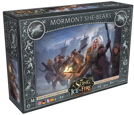 CMON, A Song of Ice & Fire – Bärinnen von Haus Mormont, Erweiterung, Tabletop, 2 Spieler, Ab 14+ Jahren, 45+ Minuten, Deutsch, Mehrsprachig