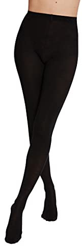 Wolford Damen Merino Tights Strumpfhose, 60 DEN, Schwarz (Black 7005), X-Large