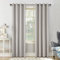 CUCRAF 100% Blackout Curtains Off White 84 Inch Drop 2 Panels Soft Texture Sun Blocking Thermal Eyelet Curtains for Bedroom Living Room 52 X 84 Inch