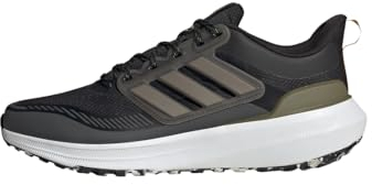 adidas Herren Ultrabounce TR Bounce Running Shoes Laufschuhe, Core Black/Cloud White/Yellow, 46 EU