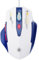 Uineer Maus Mit Kabel, ergonomisches Design, bis zu 7200 DPI einstellbar mit 6 Tasten, Computer Maus PC Laptop Computer,Plug & Play,Blau und Weiß