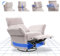 FLEXISPOT Relaxsessel, Elektrischer Sessel mit Liegefunktion, Drehsessel mit Rocking, 3D Kopfstütze, verstellbare Armlehnen, Fernsehsessel mit verstellbare Rückenlehne im Wohnzimmer (Beige)