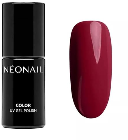 NÉONAIL UV Nagellack 7,2 ml - Rot - Wine Red - NÉONAIL Farben - UV Lack - Gel Nägel - Nageldesign