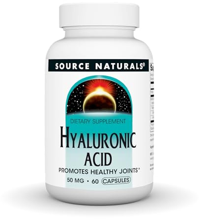 Source Naturals Hyaluronic Acid, Promotes Healthy Joints*, 50mg - 30 Capsules