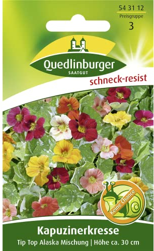 Kapuzinerkresse, Tropaeolum majus, ca. 15 Samen