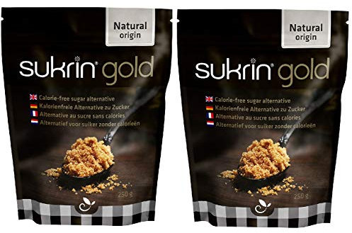 Sukrin Gold All Natural Brown Sugar Alternative 250g Twin Pack