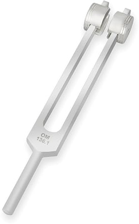 OM 136.1Hz Tuning Fork. Manufactured in Sheffield, England by Ragg Tuning Forks. High-Quality Aluminium Tuning Fork for Sound and Vibrational Energy. Great for Meditation, Yoga & Sound Therapy