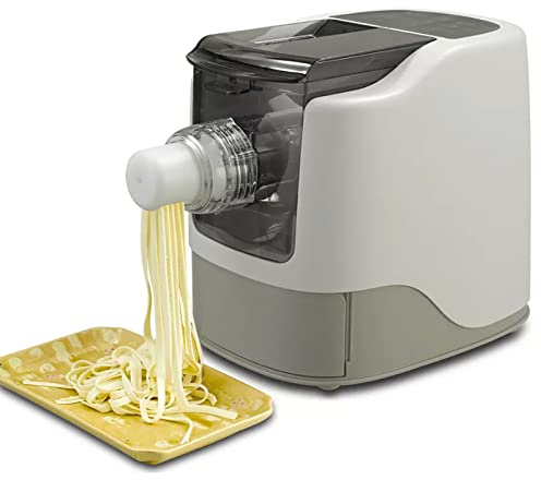 Automatic Pasta Maker, 260W Automatic Noodle Maker for 11 Varieties of Pasta Molds, Multi-Function Spaghetti Fettuccine Penne Machine, for Spaghetti Homemade Dumpling Skin