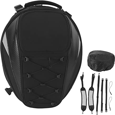 Bolsa Trasera Para Motocicleta, Bolsa Para Asiento, Bolsas Impermeables Para Almacenamiento De Casco De Moto, Mochila De Doble Uso, Bolsa Para Alforjas Para Motor, Equipaje