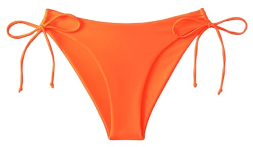 Bas Maillot De Bain Taille Haute pour Élégant Bikini Ruched Slips Couleur Femme Unie Triangle Short de Amincissant Ventre Gainant Plat Vintage Élastique Plage 2025