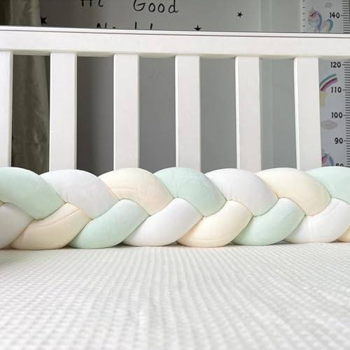 Handmade Braided Pillows,Knotted Soft Anti-Fall All-Round Protection Pillow,Decor Mat Cuddle Cushion,Thick Soft Breathable Bed Guard Rail Surrounds Cushions,For Bedroom,A22,100cm