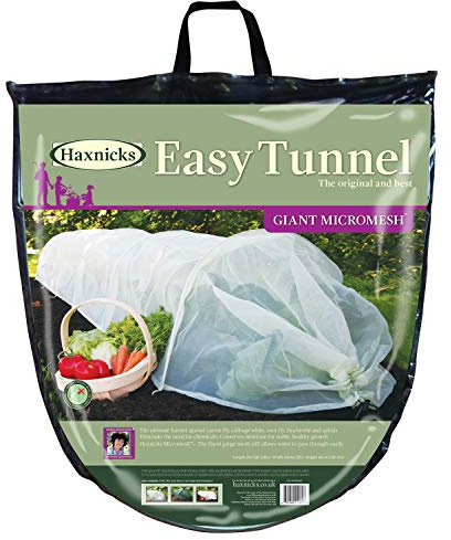 Tierra Garden Haxnicks Giant Easy Micromesh Tunnel, Protect Your Garden & Extend Gardening Season (Giant)