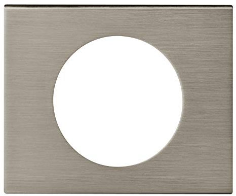 Legrand 069101 Plaque Céliane Matières 1 Poste, Inox Brossé