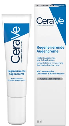 CERAVE, Augencreme zur Reparatur der Augenkonturen, regenerierende Augencreme, 14 ml