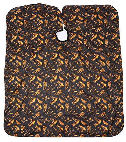 Mantella da barbiere traspirante, mantella per parrucchiere, donna uomo