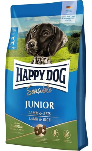 Happy Dog Supreme Sensible Junior Lamm & Reis 10 kg