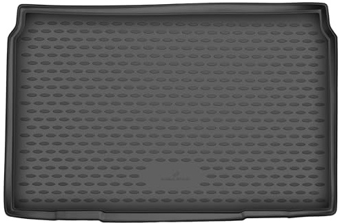 WALSER XTR Kofferraumwanne für Peugeot 208 2 06/2019-Heute, 100% passgenaue Antirutschmatte Auto, Gummimatte Auto, Kofferraum Schutzmatte, Anti Rutsch Matte Gummi, Auto Gummimatten