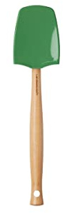 Le Creuset Craft Spatula Spoon, Large, 28 cm, Silicone, Bamboo, 42104284080000