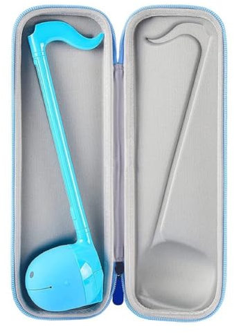 Kexpery Wasserdichte Aufbewahrungstasche, Organizer, stoßfest, sturzsicher, kompatibel mit Otamatone japanischen elektronischen Musikinstrumenten, blau, Japanisch
