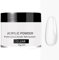60G Clear Acrylic Powder - Large Capacity for Nail Extension, Carving and Acrylic False Nails - No Lamp Needed