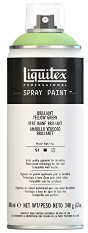 Liquitex 4450840 Professional Spray Paint 400 ml, Brilliant Yellow Green
