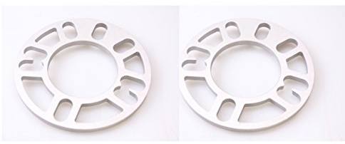 Autobahn88 0.3 (8mm) Universal Vehicle Wheel Spacer, for PCD 4x98 4x100 4x110 4x108 4x112 4x114.3 5x100 5x110 5x108 5x112 5x114 (Pack of 2)