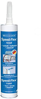 WEICON Speed-Flex Kristall MS-Polymer 310ml | für kristallklare Verklebungen