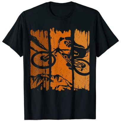 Cadeau VTT Enfants Vélo de montagne Downhill T-Shirt