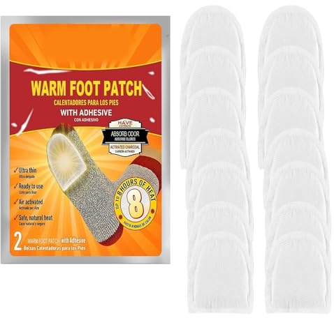 XINTAOSM Artéfact de Chaleur, Auto-Chauffant, Chaleur Conti Autocollant Chauffe-Pieds for l'hiver, Patch Chaud Portable for Semelle intérieure Auto-chauffante, Corps Polyvalent