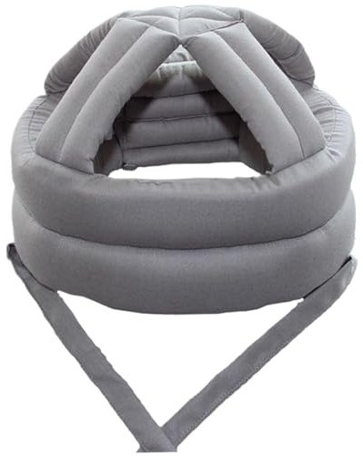 Protective Helmet for Elderly Thick Breathable Anti Fall Safety Helmet Soft Adjustable Head Protection Concussion for Home Gardening Walking