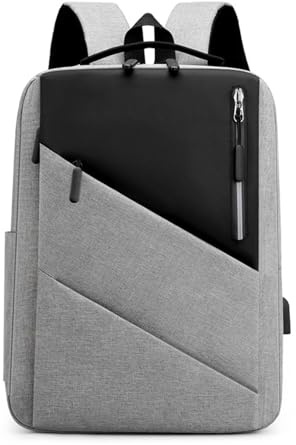 Reseryggsäck för män – vattentät laptopryggsäck i tung drift, reseryggsäck med flera fack | USB Power Bank-kompatibel skolväska, unisex-ryggsäck