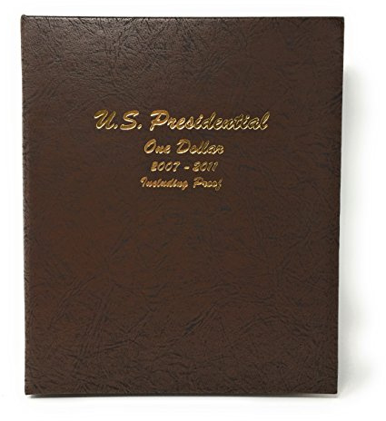Dansco US Presidential Dollar with Proof Coin Album 2007 - 2011 #8184