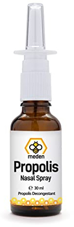 Propolis Nasal Spray 30ml - Bloqué Nez, Allergies, Hey Fièvre, Sinusite