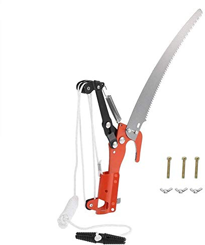 Tijeras de podar 2 en 1 para exteriores, tijeras de podar, herramientas de poda de jardín (tijeras + sierra, sin varilla)